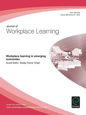 cover image of Journal of Workplace Learning, Volume 28, Number 8